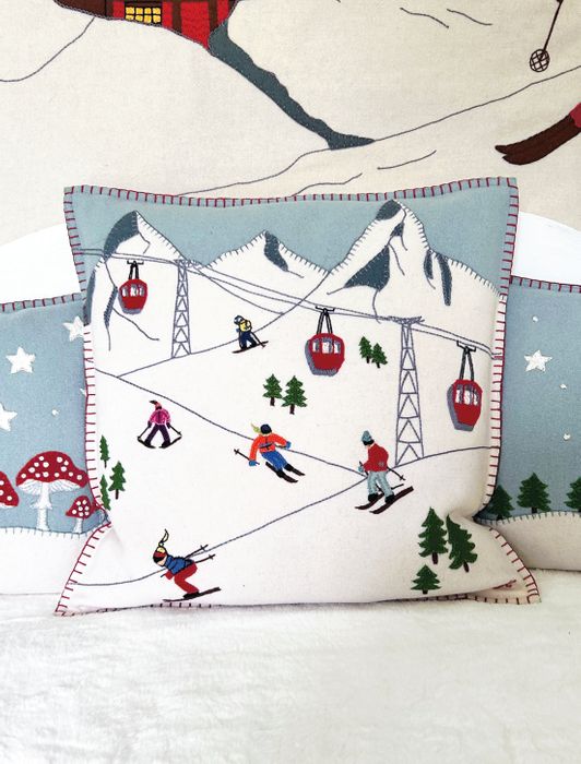 Jan Constantine Christmas Cushions