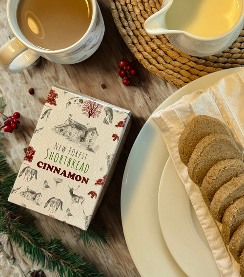 Cinnamon flavoured New Forest Shortbread