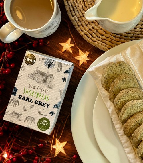 Earl Grey flavoured New Forest Shortbread