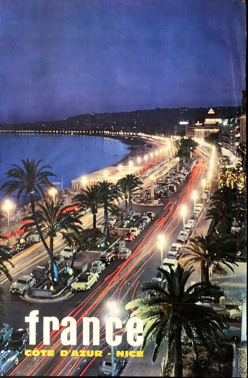 France Cote D’Azur Nice (1958)