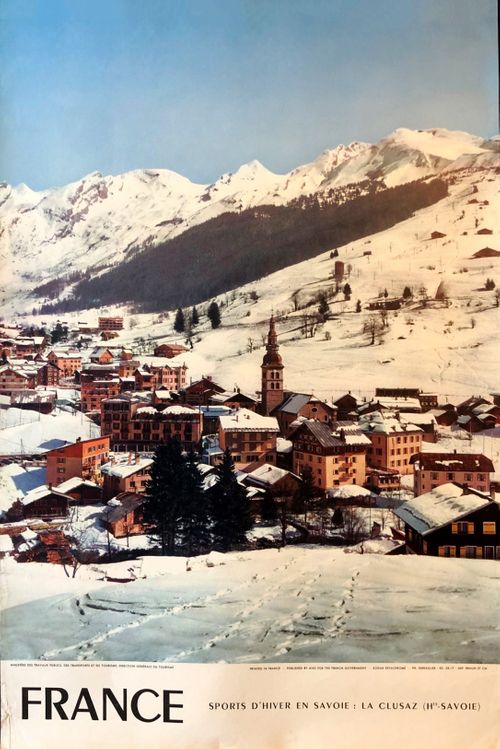 France Sports D’Hiver En Savoie: La Clusaz (1958)