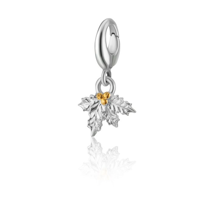 Christmas Holly Charm