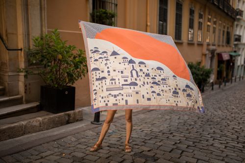 jup design santorini scarf