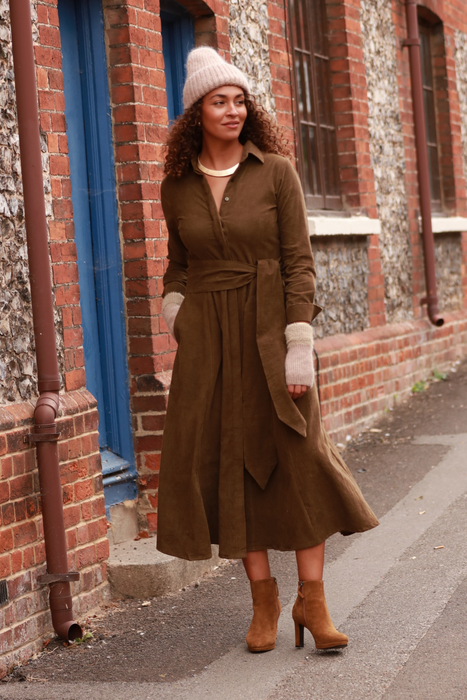 Corduroy Marigold Dresses
