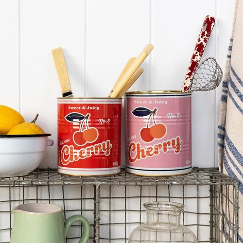 Cherry storage tins
