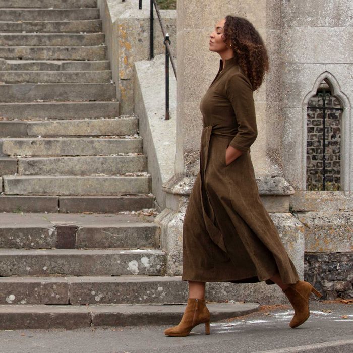 Corduroy Chelsea Dress