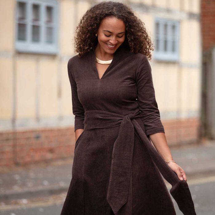 Corduroy Chelsea Dress
