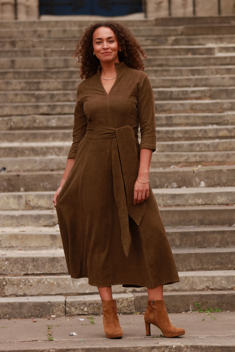 Corduroy Chelsea Dress