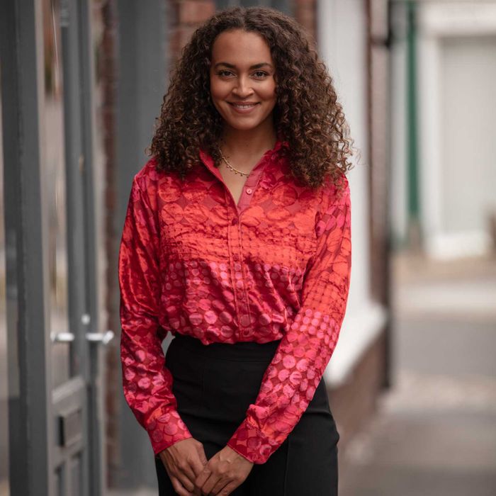 Silk Velvet Karen Shirts
