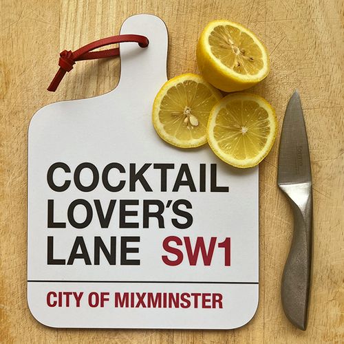 Cocktail Lover's Mini Chopping Board