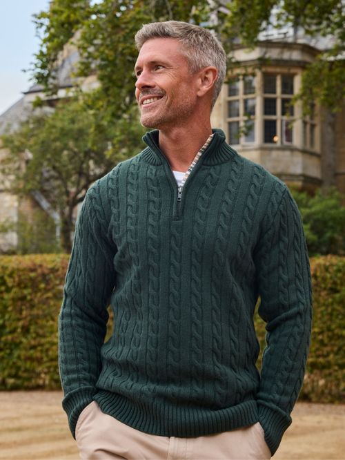 Cable Knit Jumpers - Cashmere & Merino Wool 