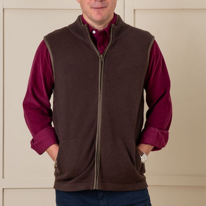 Men’s Cashmere Wool Gilets
