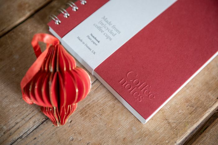 Coffeenotes sustainable stationery