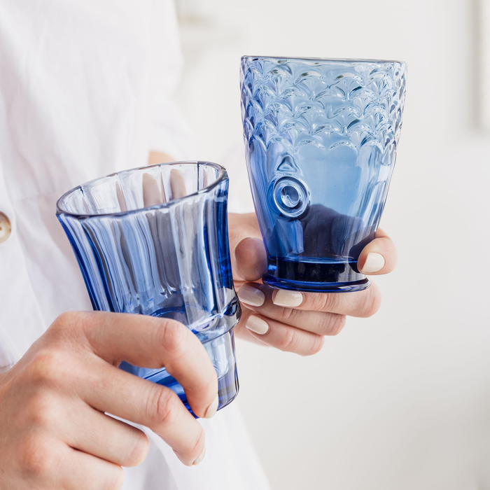 Fish Stacking Glass