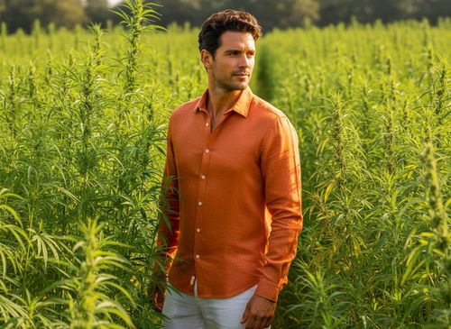Men's hemp shirts