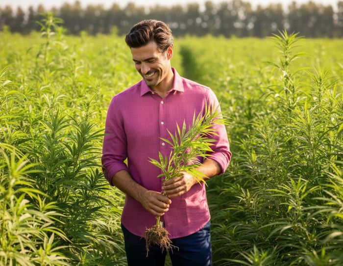 Men's hemp shirts