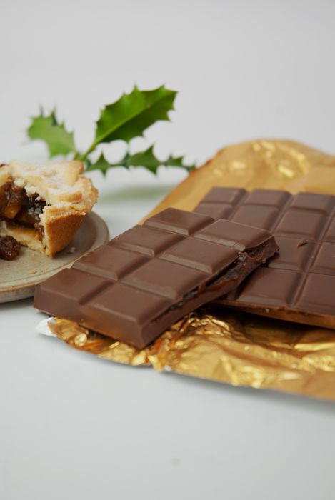 Mince Pie Milk Chocolate Bar - 43.5% Venezuelan