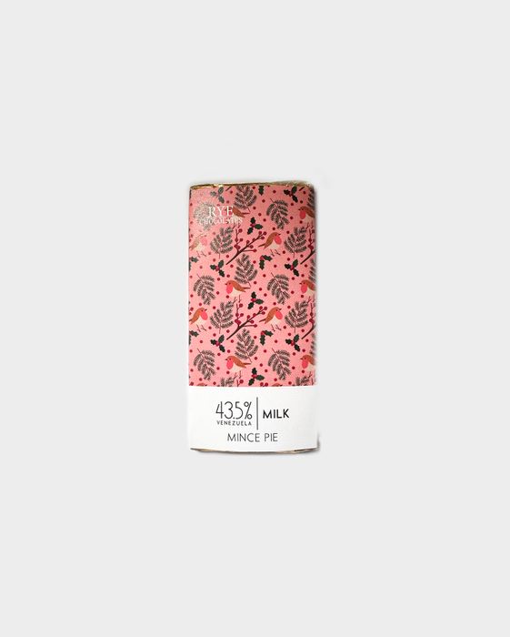 Mince Pie Milk Chocolate Bar - 43.5% Venezuelan