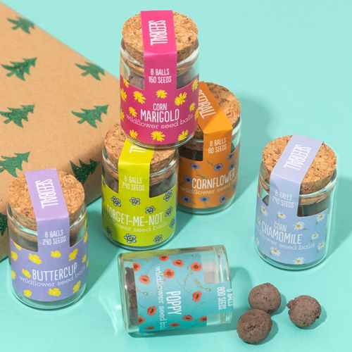 Wildflower Jars Set of 6