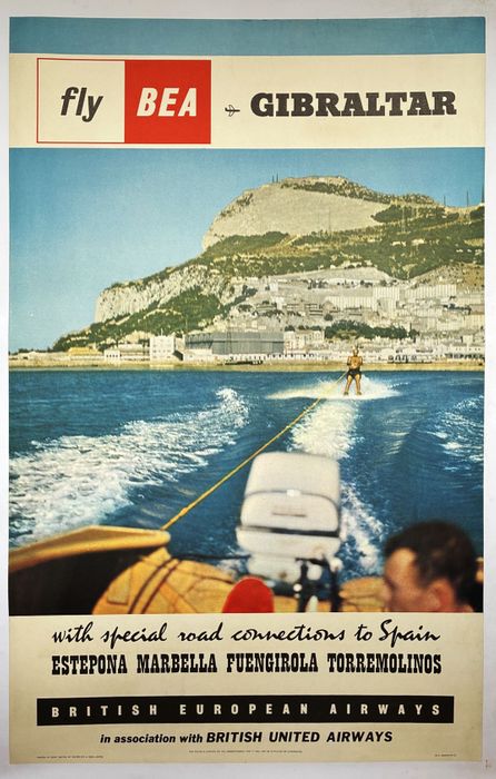 Fly BEA Gibraltar (c.1961)