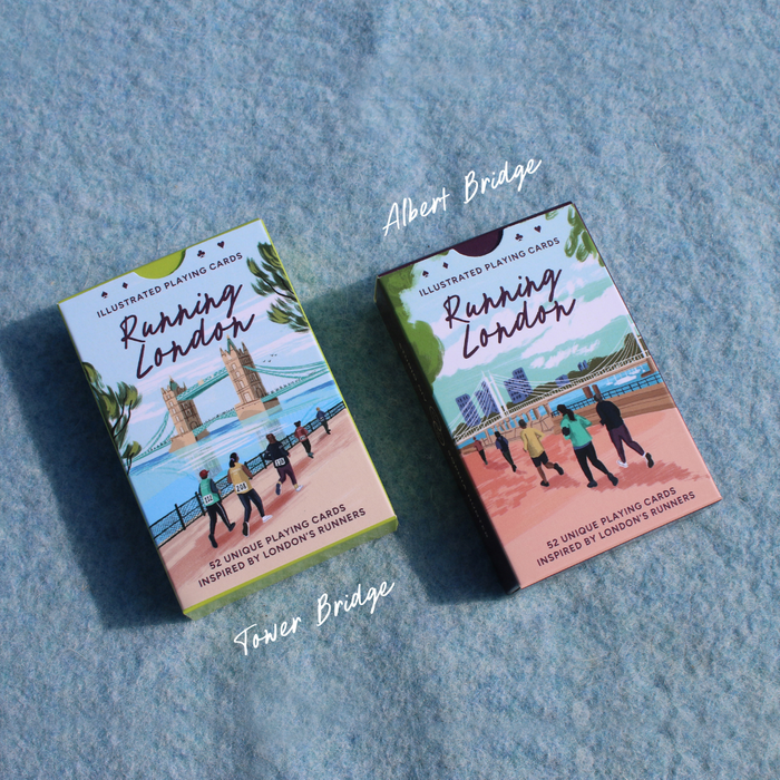 Running London Playing Cards