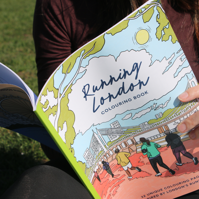 Running London Colouring Book