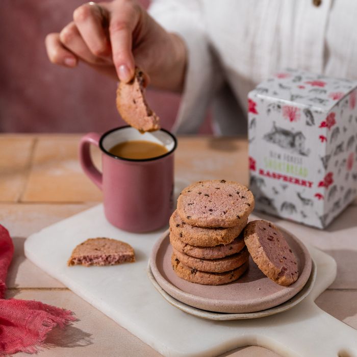 Raspberry Flavoured Shortbread