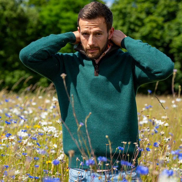 Zip Neck Jumper