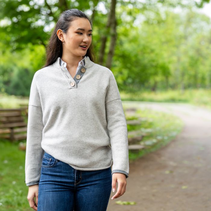 High Collar Jumper