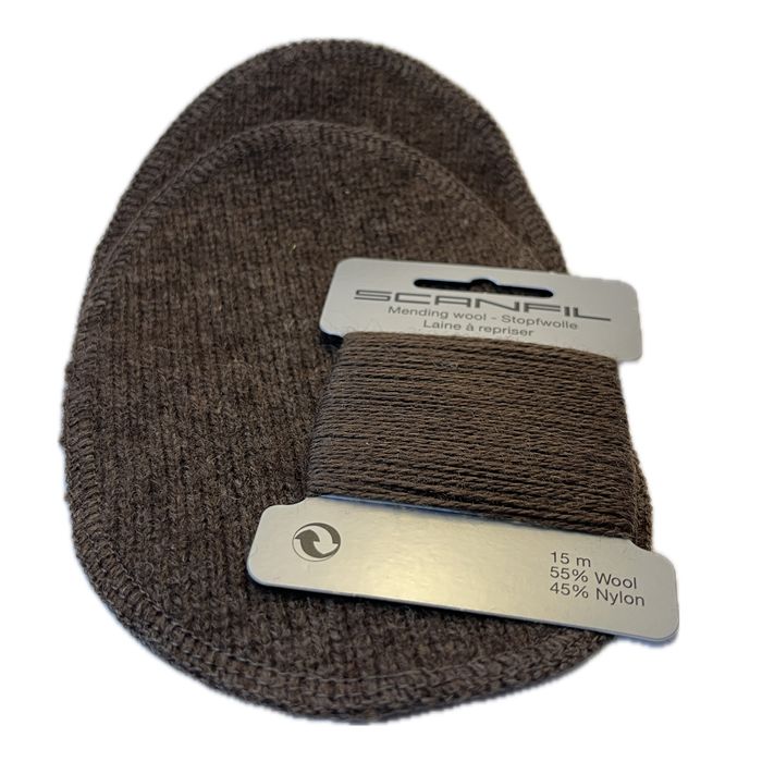 Knitted Elbow Patches for Repair Kit