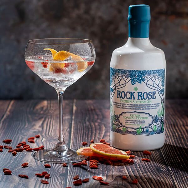 Rock Rose Gin Citrus Coastal