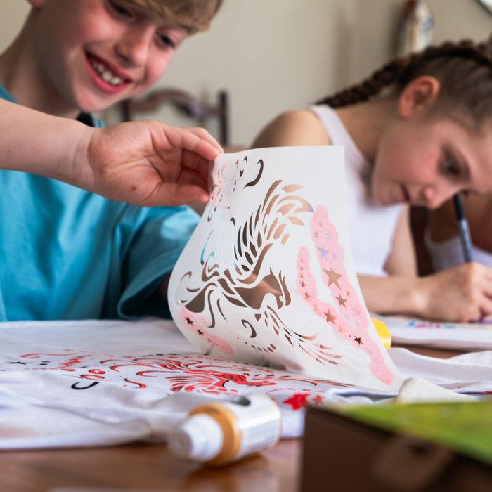 Mess Free Fabric Paints and Stencils