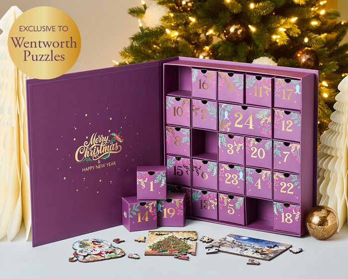 24 Days of Christmas - The Best of Wentworth Puzzles Advent Calendar