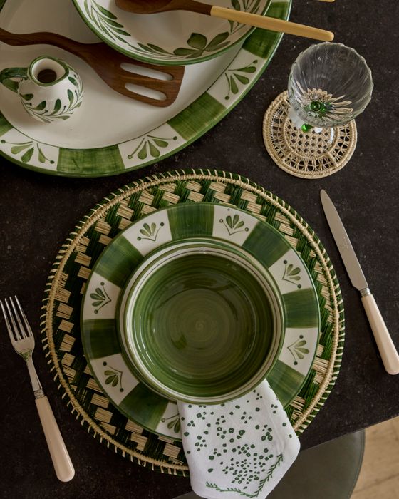 Helecho Green tableset 