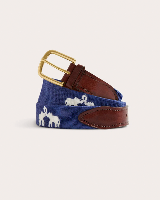 'Elephant Palace' Pimlico Needle Point Belt