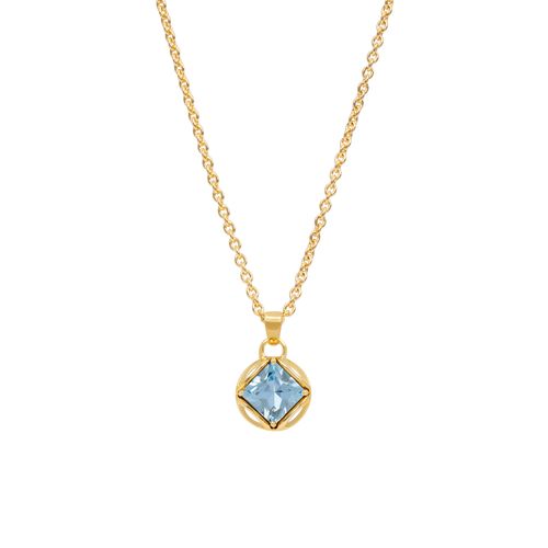 Davina Combe Jewellery | Blue Topaz Ravello Drop Necklace