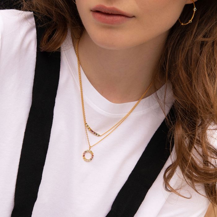 Davina Combe Jewellery | Large Rainbow Hoops
