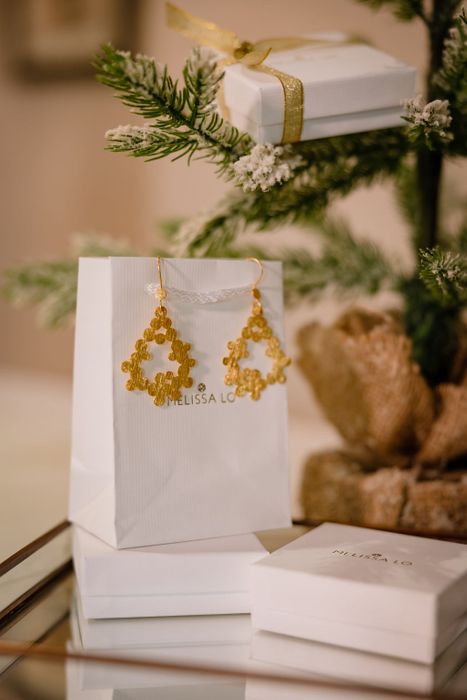 Ana Drop Earrings Blue Topaz 