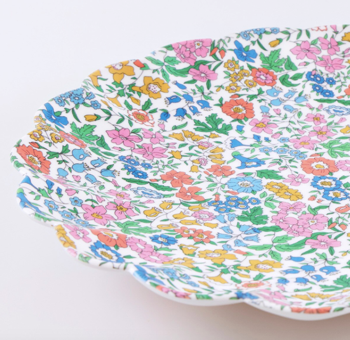Meri Meri x Liberty Set of 6 Melamine Plates