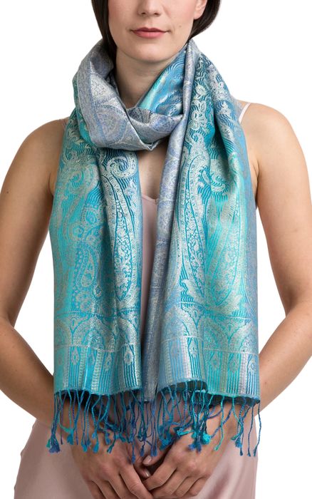 Silk Pashminas – Himalayan Colour & Elegance