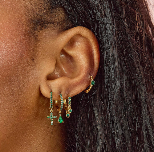 The Otillie Huggie Earrings 