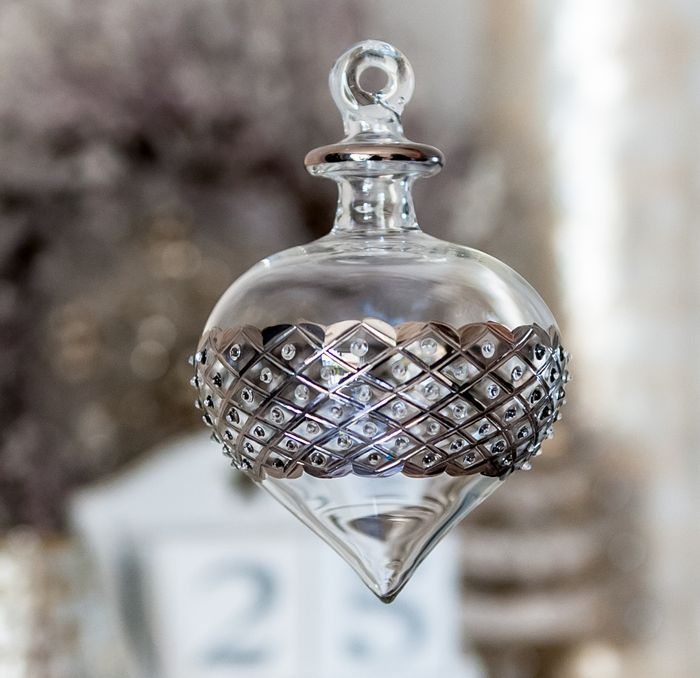 Treasure Tree Luxury, handmade, glass Christmas baubles