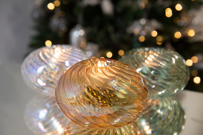 Treasure Tree Luxury, handmade, glass Christmas baubles