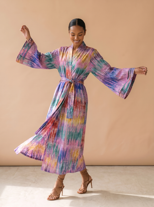 Surulere Pink Kimono