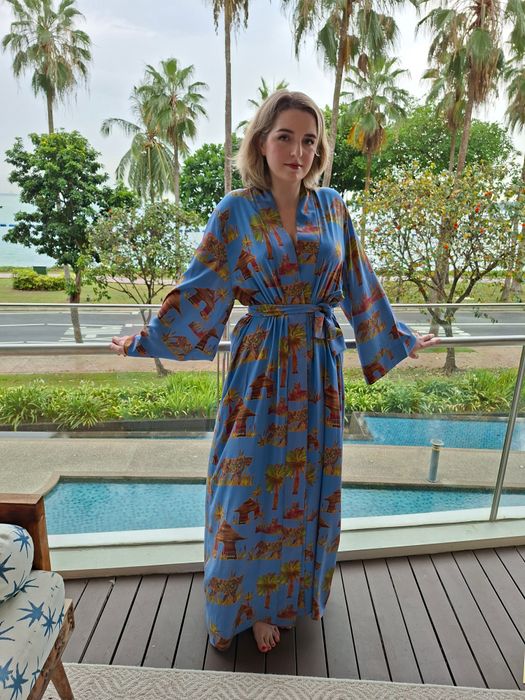 Blue Lagoon Robe