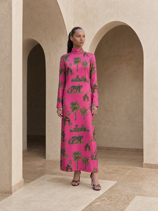 Pink Panther Maxi Dress