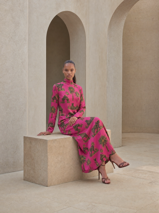Pink Panther Maxi Dress