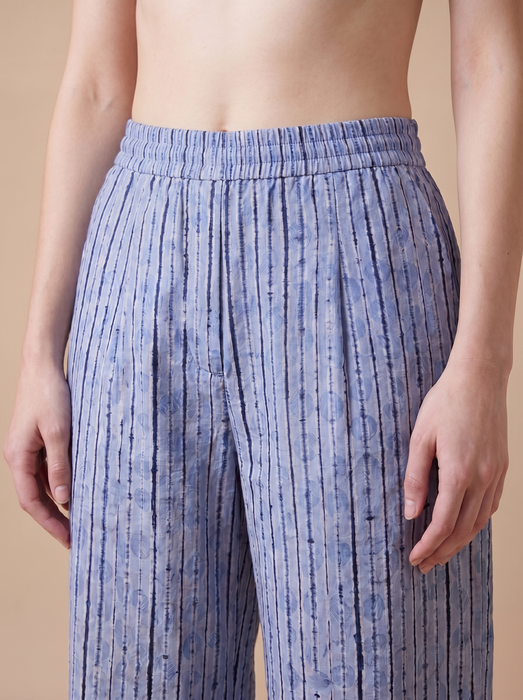 Sokoto Blue Wide Leg Set