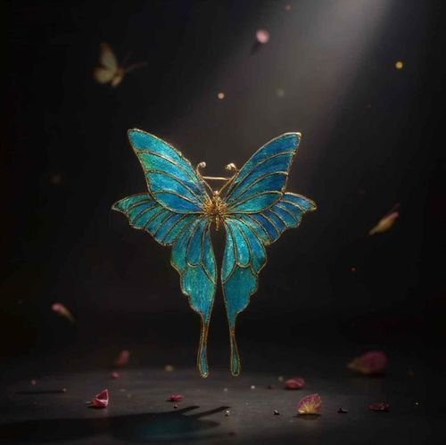 Transcend Butterfly Brooch