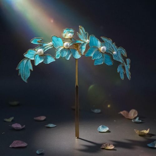 Orchid Hair Stick